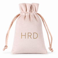 Pochette à bijoux en daim avec cordon de serrage, emballage cadeau doux, sac en velours pour bagues, boucles d'oreilles, bracelets, cosmétiques