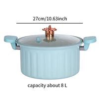 Coffrets cadeaux promotionnels pour entreprises, autocuiseur multifonctionnel antiadhésif pour usage domestique, 8L