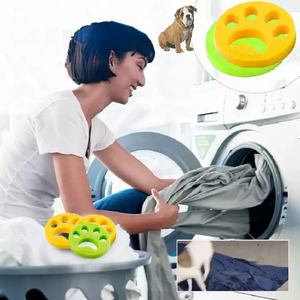 Juego de 4 Removedores de Pelo de Perro Reutilizables de Silicona, Removedor de Pelusa para Lavadora, Caja Recolectora de Pelusa Adhesiva, Limpiador de Pelo de Mascotas - Product Image 2