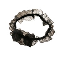 Chaîne de cuisse gothique noire élégante pour femme, avec pendentif sexy en dentelle, nœud, cœur et croix, bijou de corps en alliage pour mariages et occasions spéciales