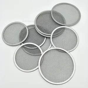 Disques de filtre à tamis rond en acier inoxydable de 5 pouces pour le filtrage
