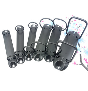 Chất Lượng Cao Màu Đen Kim Loại 2-Ring Chất Kết Dính Cơ Chế Với Nam Châm Chất Kết Dính <span class=keywords><strong>Clip</strong></span> - Product Image 1