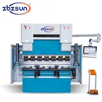Presse plieuse CNC 40T 2500mm entièrement automatique pour tôles fines en acier inoxydable, carbone et aluminium |   Marque Zhongshun |   CE