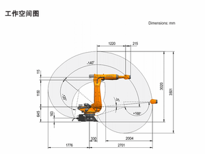 Nuevo Robot Industrial de Última Generación KR 120 R2700 con Brazo Mecánico Cúbico de Hierro Fundido, Envío Gratis en Oferta - Product Image 2