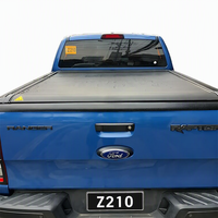 Couverture de benne électrique rétractable pour pick-up Ford Ranger - Couvercle de benne enroulable en aluminium étanche avec verrouillage par télécommande