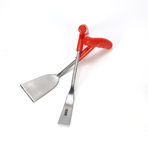 Pelle à légumes Cannonball Pelle en acier Outil de dragage et de désherbage Pelle à légumes pour l'extérieur Spatule à ail - Product Image 3