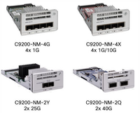 Switch de Red Empresarial Modular StackWise-160 C9200-48PXG de 48 Puertos PoE+ 8x10G Multigigabit