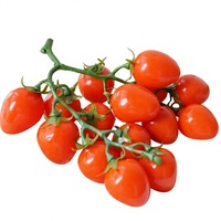 Kunstmatige tomaten imitatie fruit PVC materiaal display milieuvriendelijk plastic kersenfruit voor bruiloft kerst huis