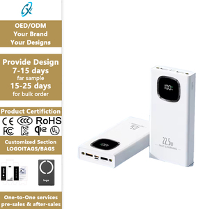 Caricabatterie portatile PD22.5W da 10000mAh con ricarica rapida, display LED, per cellulari, ideale per emergenze all'aperto. - Product Image 1