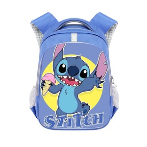 Sac à dos scolaire unisexe en EVA rigide <span class=keywords><strong>pour</strong></span> enfants <span class=keywords><strong>de</strong></span> 3 à 6 <span class=keywords><strong>ans</strong></span>, motif Stitch, respirant, durable, réduction <span class=keywords><strong>de</strong></span> la charge - Product Image 1