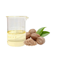 Aceite Esencial de Nuez Moscada Orgánico de Indonesia Aroma Atsiri (Modelo NUTMEG OIL SUPER) con Aroma Especiado Cálido y Fresco para Perfumería