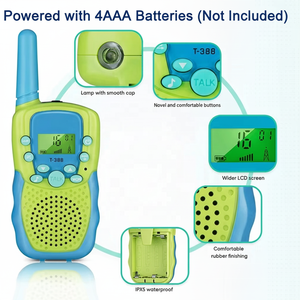 OEM ODM T388 Walkie Talkie para Niños, 3 Piezas, Alcance de 3 KM, Radio Bidireccional, Juguetes para Exteriores de Larga Distancia para Niños y Niñas de 3 a 12 Años, Portátil de ABS - Product Image 3