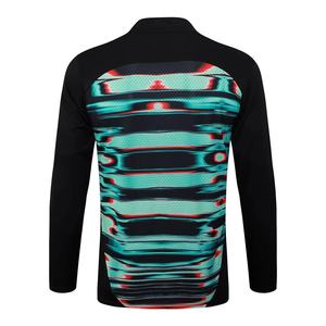 Ensemble d'entraînement Automne-Hiver 24/25 à demi-zip, respirant, séchage rapide, personnalisable avec le nom de l'équipe portugaise - Product Image 3