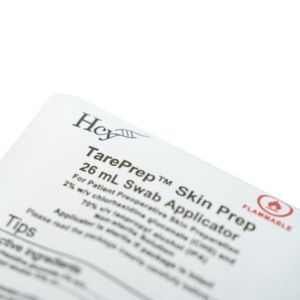 Applicateur CHG TarePrep Préparation de la peau 26mL Médical Stérilisé par irradiation Applicateur à écouvillon Huachenyang Blanc Classe I - Product Image 4