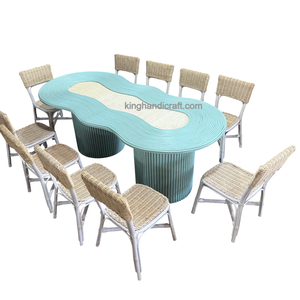 Silla Infantil de Ratán Hecha a Mano para Decoración de Fiestas de Cumpleaños, Asiento Infantil de Mimbre Natural, Muebles Infantiles Ecológicos de Estilo Boho - Product Image 4