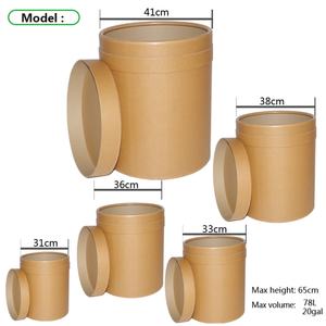 SJPACK Tambor de Papel de Alta Calidad de 5-20 Galones Hecho en China con Cubeta de 5 Galones de Grado Alimenticio - Product Image 3