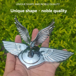Autocollant 3D Métal Aile d'Aigle pour Capot Avant de <span class=keywords><strong>Voiture</strong></span>, Personnalisation Nouveau Style Chinois Chic, Installation Sans Perçage, <span class=keywords><strong>Logo</strong></span> de <span class=keywords><strong>Voiture</strong></span> Avant - Product Image 4