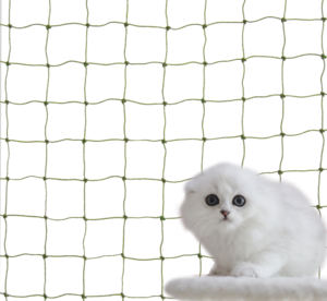 बालकनी के लिए बिल्ली नेट तार 3x4 मीटर बिल्ली नेट वायर के लिए प्रबलित काले बालकनी जाल - Product Image 4