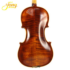 Venta al por mayor profesional de alta calidad de madera maciza flameado <span class=keywords><strong>Stradivari</strong></span> violín hecho a mano abeto Arce violín - Product Image 3