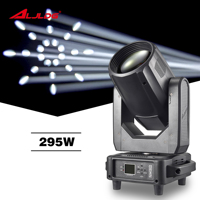 Luz Móvil de Alta Intensidad de 295W 14R, Control DMX512, Equipo de Escenario con Prisma Giratorio, Adecuado para DJ y Discotecas