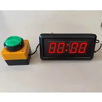 Beliebter Spiel-Challenge-Timer: 10-Sekunden-Sportspiel-Countdown mit LED-Digitalanzeige, 15 Zoll, 4-stellig, Metallmodell