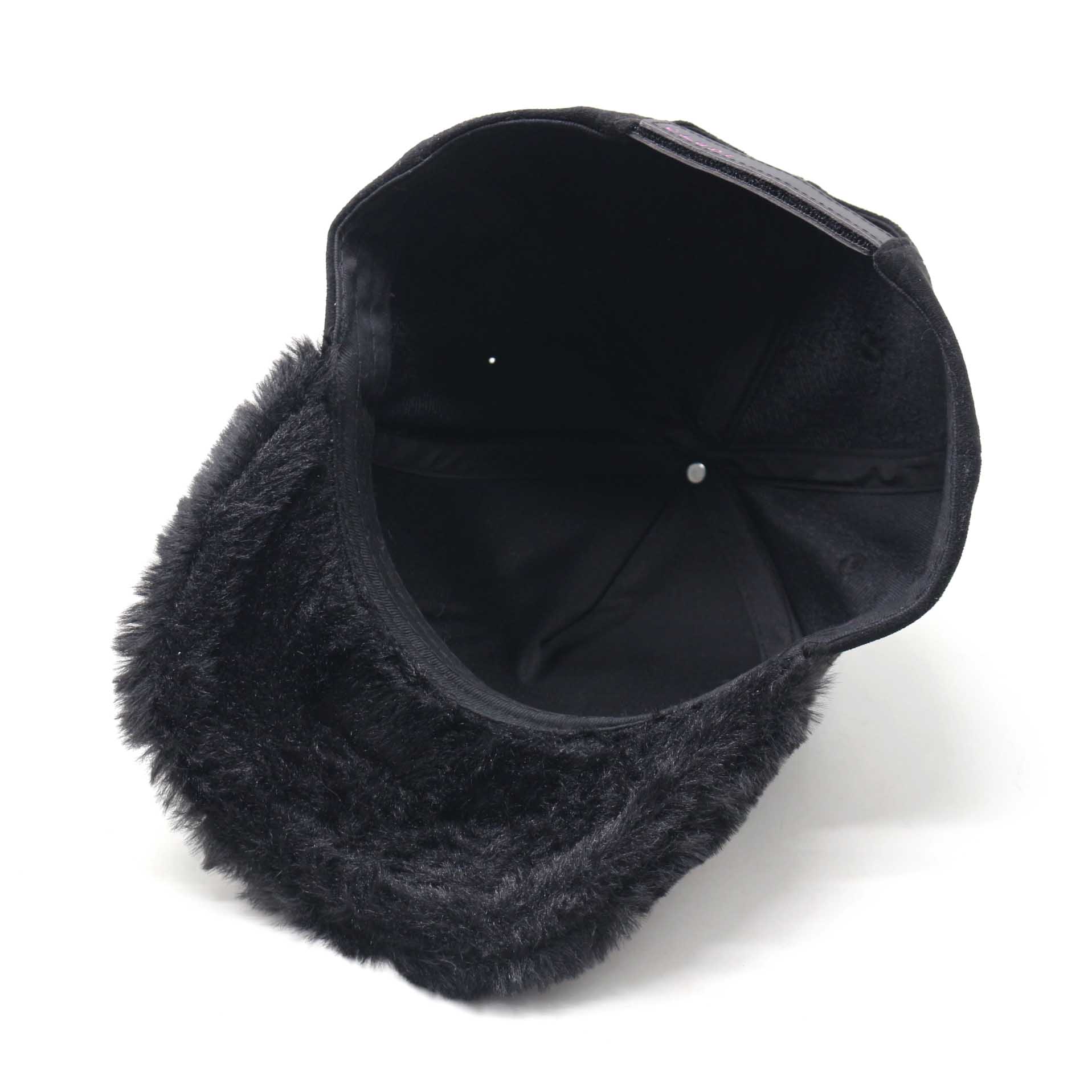 Wholesale Custom Y2K Furry Rabbit Hair Fur Baseball Cap Canvas