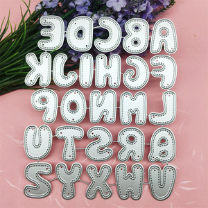 DIY Letter Metal Carbon Steel Die for Engraving Carved Christmas Digital Printing Paper Craft Embossing <strong>Etching</strong> Cutting <strong>ARMOUR</strong> - Product Image 2