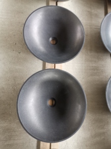 Lavabo Ovalado de Mármol Moderno Union Stone, Acabado Pulido, Resistente al Agua y Ecológico, Capacidad de 12L, Uso en Hoteles, Estándar NSF - Product Image 2