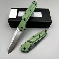 Couteau pliant avec mécanisme de verrouillage, manche en alliage d'aluminium 6061 T6, lame en acier S30V à pointe tombante, couteau de camping, modèle DIY