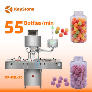 Machine de comptage automatique de bonbons gélifiés pour l'emballage en bouteille, solution de comptage de bonbons gélifiés en pectine sablée et sucre huilé - Product Image 1