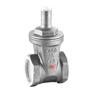 Yomtey Stainless Steel Gate Valve Dn50 Cf8 Manual Cut Off For Water - Product Image 1