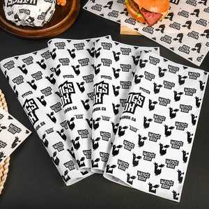 Papel para Hornear con Recubrimiento de PE Antigrasa, Ecológico y de Grado Alimenticio, para Pasteles, Pan, Sándwiches, Hamburguesas, Pasteles, con Logotipo Personalizado - Product Image 2