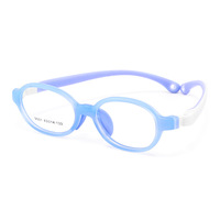 Lunettes de protection anti-lumière bleue pour enfants, de qualité professionnelle, personnalisées, légères, en silicone souple, avec monture intégrale de dessin animé, sûres