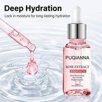 Sérum facial hydratant à la rose 30 ml OEM/ODM, éclaircissant, hydratant, anti-acné, anti-rides et anti-âge