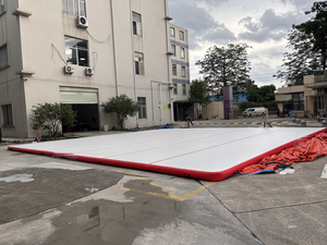 Piste de <span class=keywords><strong>gymnastique</strong></span> gonflable sur sol 12x12m, appareil de 10, personnalisé de haute qualité, pour les arts martiaux et la danse, vente - Product Image 3
