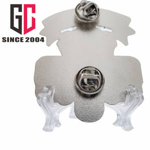 ダークメタルエナメルピンバッジで12年の工場カスタムグロー - Product Image 6