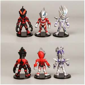 6 pièces Anime Ultraman Taro monstre Figure pour garçon maison jouer décoration mignon cadeau pour enfant jouets balle - Product Image 5