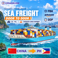 Expédition maritime sécurisée de la Chine aux Philippines, DDP porte-à-porte, LCL, FCL, Amazon FBA, transport de conteneurs lourds, transitaire