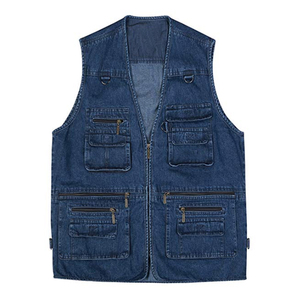 Gilet de pêche à poches multiples, designs personnalisés, d'extérieur, dernier modèle Offres Spéciales, icadeau - Product Image 1