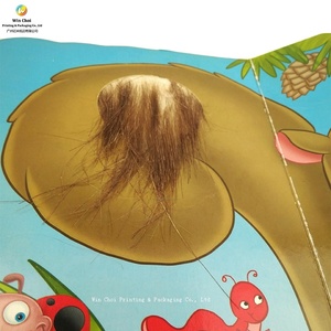 <span class=keywords><strong>Livre</strong></span> cartonné tactile pour bébé Yimi Paper, personnalisé, épais, avec impression de formes découpées, <span class=keywords><strong>livre</strong></span> tactile pour enfants - Product Image 6