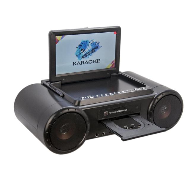 9 Inch DVD Player Portable TV Led Screen Dvd Monitor Built in Battery FM Game DVD Player