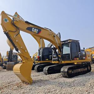Excavatrice sur chenilles Caterpillar 320D d'occasion, moteur Cat C6.4 Tier 3 Stage IIIA, d'origine Japon, avec hydraulique L, modèle 320D d'occasion. - Product Image 1