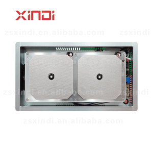 Estufa de Inducción Eléctrica Comercial <span class=keywords><strong>Integrada</strong></span>, Invisible, Infrarroja, de Cerámica, Oculta, Magnética, de Acero Inoxidable, 2 Quemadores Táctiles - Product Image 2