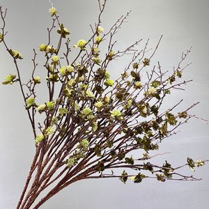 Ramo de Enredaderas Artificiales de 30cm-100cm, Flores de Tela Verde Claro y Verde Oscuro para Decoración de Sala de Estar - Product Image 4