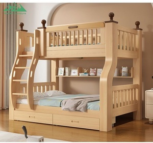 Cama litera moderna Wayon para niños con escaleras de almacenamiento para dormitorio, colección de muebles para apartamento - Product Image 2