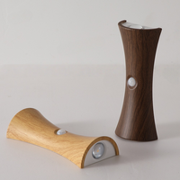 Lámpara de Pared con Forma de Reloj de Arena SHINEKNOT, Luz Nocturna Creativa, Sensor de Movimiento Inteligente, Inalámbrica, Fácil de Instalar, Base Magnética, Regulable