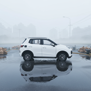Voiture électrique chinoise BAIMA à <span class=keywords><strong>4</strong></span> roues à vendre, idéale pour les trajets urbains modernes, <span class=keywords><strong>4</strong></span> portes, 5 places, petite voiture électrique pour adultes, neuve - Product Image 3