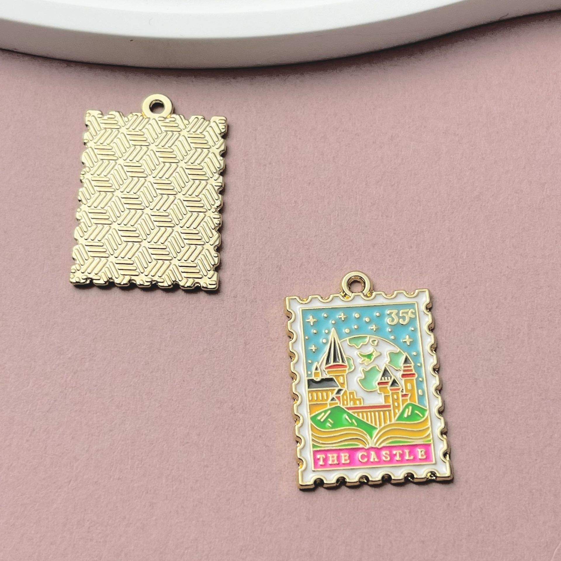 Tampon Académie-28*19mm-3.5g