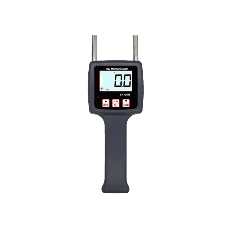 TK100H Digital 수 분 Meter Tester LCD Display 휴대용 Fast Analysis 대 한 시리얼 짚 마초 Grass Bamboo Fibre Ideal 테스터의