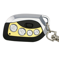 Control Remoto para Puerta de Garaje 433MHz, 4 Botones, 433.92 MHz, Clonador de Código Fijo, Duplicador, Transmisor Inalámbrico RF